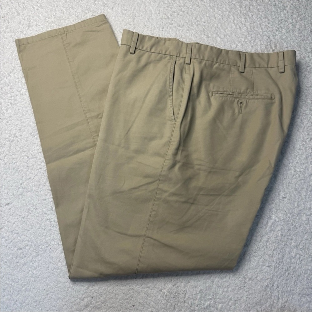 Peter Millar Chino Pants Mens 38x32 Beige Khaki Pima Cotton Stretch Golf
